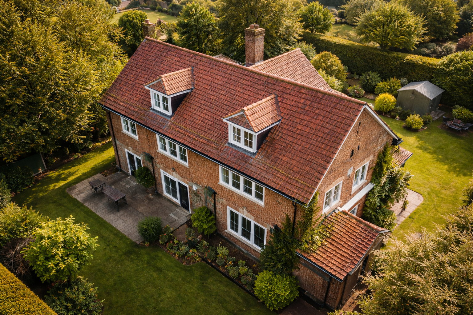 Aerial property imaging Surrey
